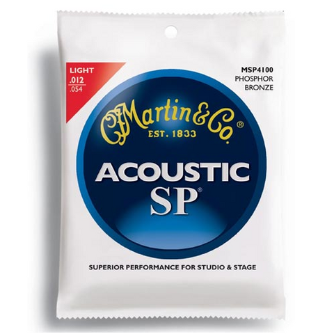 Martin MSP4100 SP Phosphor Bronze Light Acoustic Strings