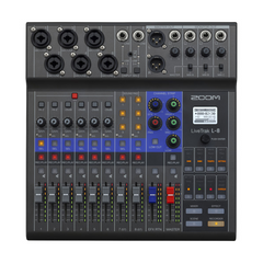 Zoom LiveTrak L-8 Portable 8-Channel Digital Mixer and Multitrack Recorder